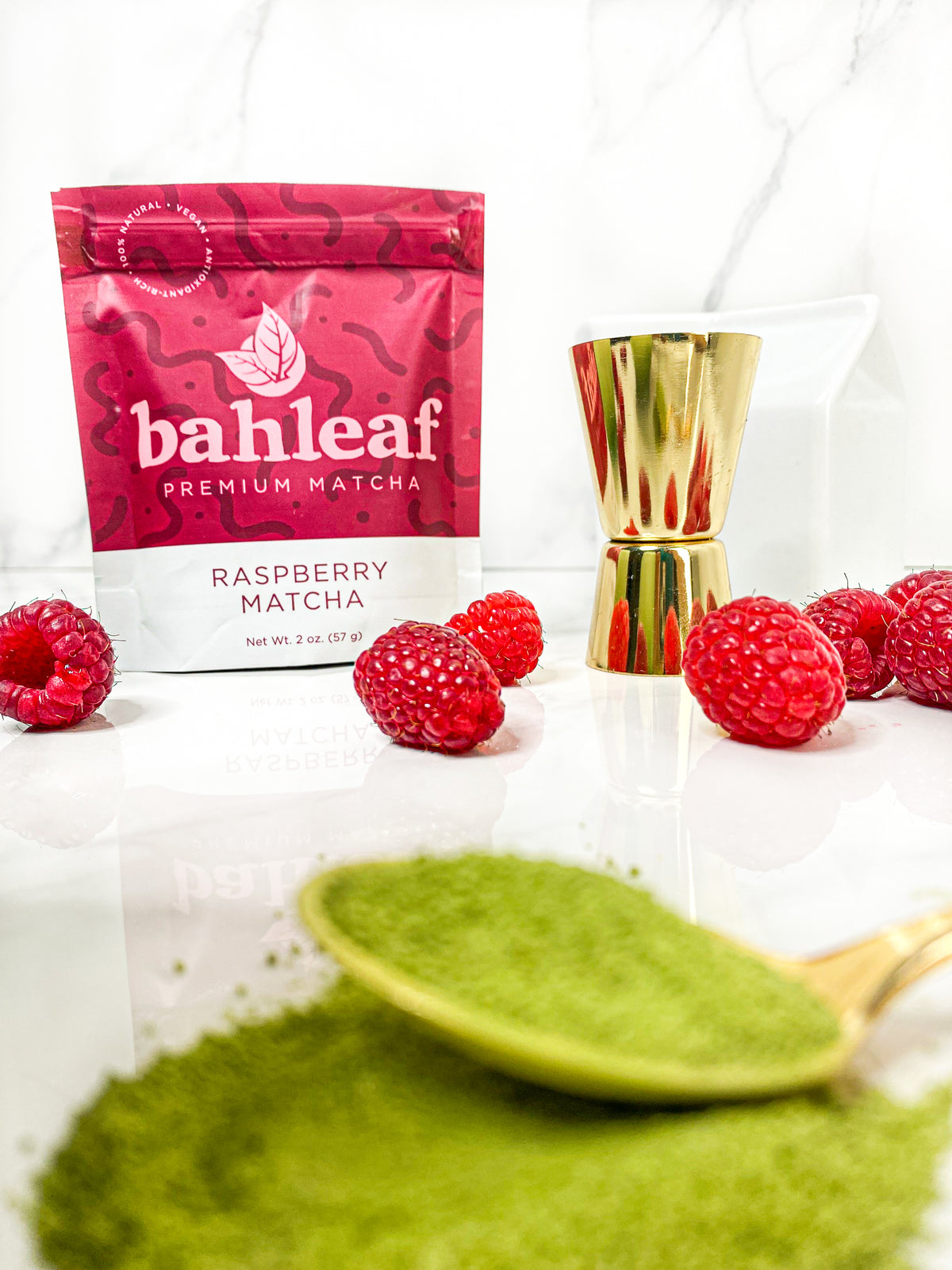 Raspberry Matcha