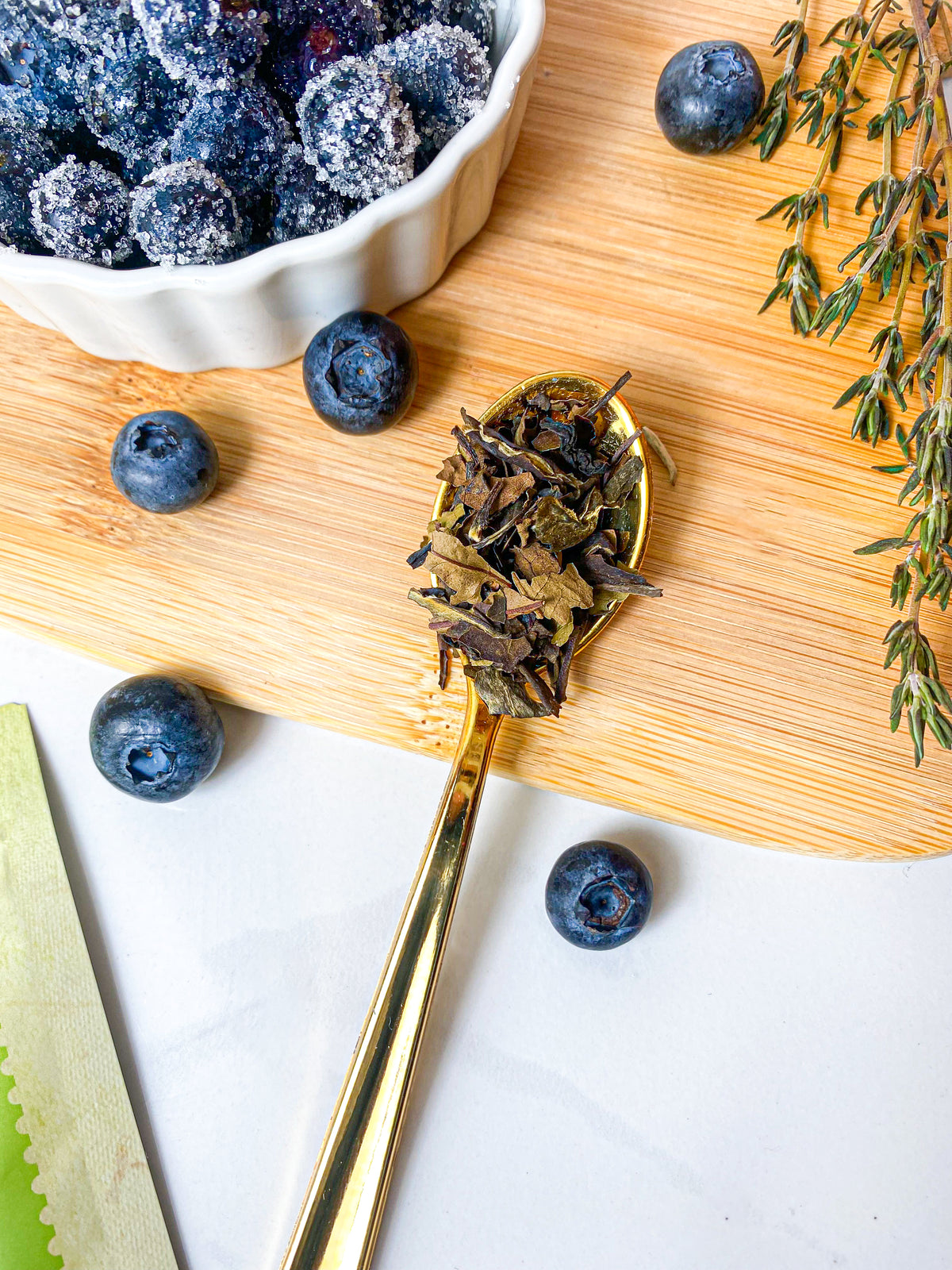 White Blueberry Tea